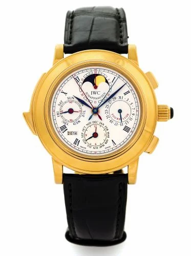 IWC Destriero Scafusia Yellow Gold / English IW1868-14 (1868-14, IW186814)